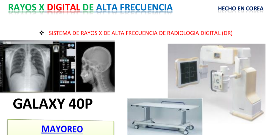 Rayos X Digital Galaxy 40P MEDIEN