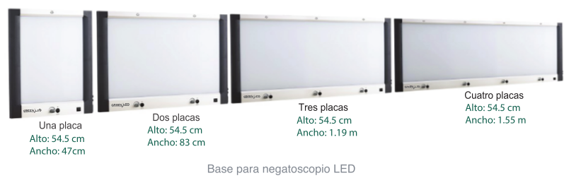 Negatoscopio LED para mamografia