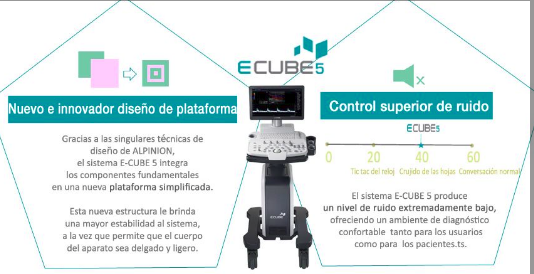 ultrasonido e-cube 5
