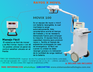 Movix 100 Rayos x movil