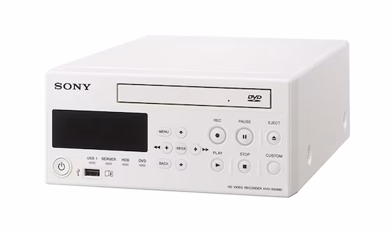 Grabadora Sony HVO-550MD almacenamiento HD diagnóstico por imagen