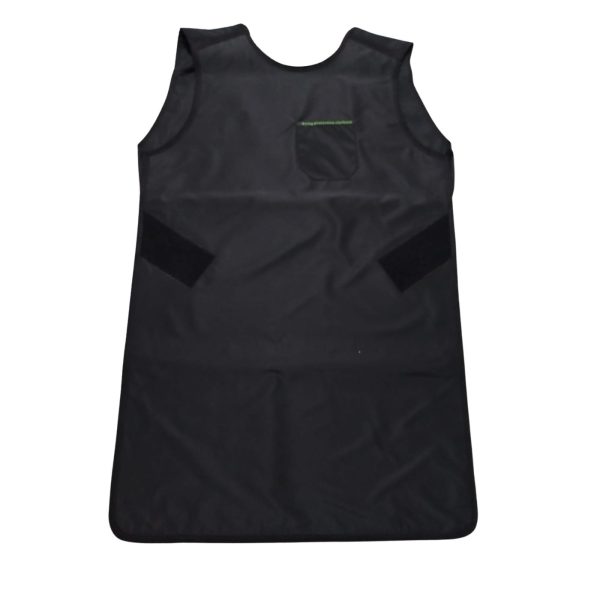 Mandil Emplomado NEGRO - 0.5 mmpb - Peso Ultra Ligero 3 kg - Protección Radiológica Profesional Mandil Emplomado NEGRO - 0.5 mmpb - Peso Ultra Ligero 3 kg - Protección Radiológica Profesional