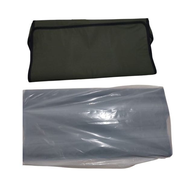 Mandil Emplomado Verde Militar4 Para Proteccion de rayos x de 0.5mmpb Mandil Emplomado Verde Militar - 0.5 mmpb - Peso Ligero 3 kg - Protección Radiológica