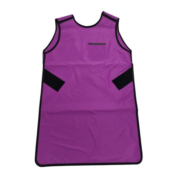Mandil Emplomado color Morado Para Proteccion de rayos x de 0.5mmpb Mandil y Gorro Emplomado MORADO - 0.5 mmpb - Peso Ultra Ligero 3 kg - Protección Radiológica