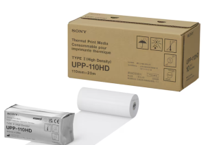 Papel termico Sony UPP-110HD alta densidad para ultrasonido