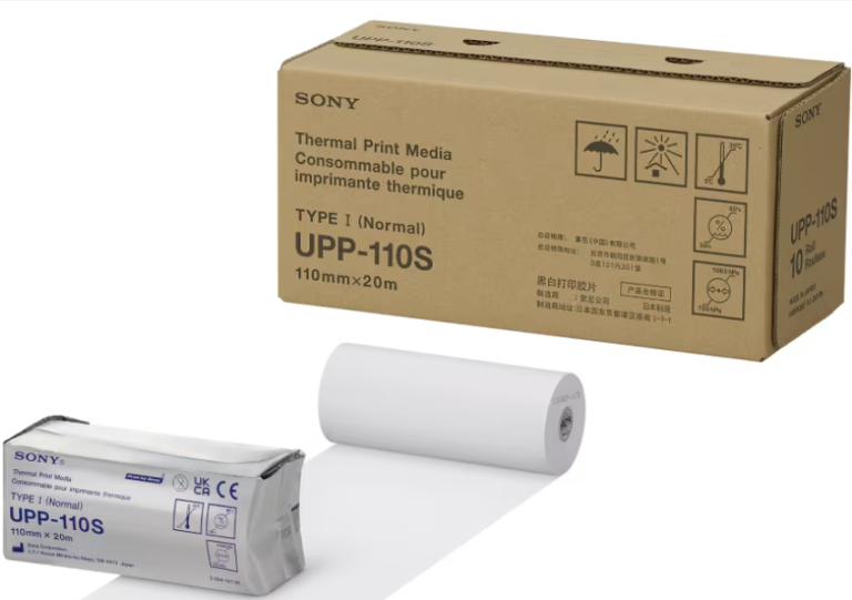 Papel termico Sony UPP-110S imagenes medicas alta durabilidad