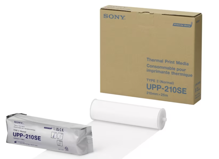 Papel termico Sony UPP-210SE para reporte medico de alta calidad