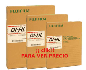 Películas Radiográficas Fujifilm DI-HL (8x10, 10x12, 11x14, 14x17) | Compatibles con DRYPIX | Imágenes de Alta Calidad Películas Fujifilm DI-HL compatibles con DRYPIX alta resolución