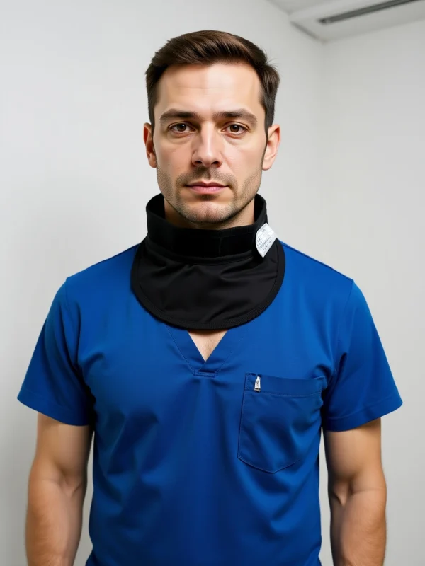 accesorios de radioprotección estándar accesorios de radioproteccion estandar collarin emplomado negro