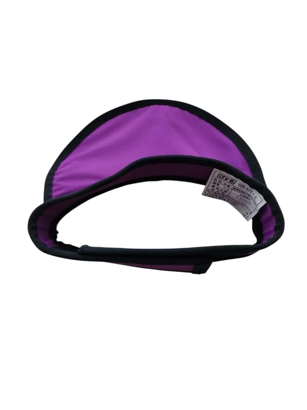 collarin emplomado morado trasera collarin emplomado morado vista trasera proteccion tiroidea