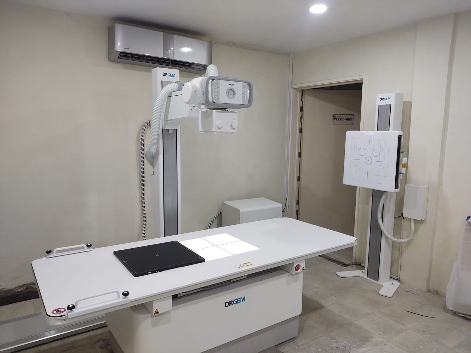 Paquete de rayos X DRGEM Vieworks con DR inalámbrico